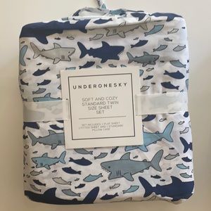 🦈 NEW shark twin sheets⭐️ New⭐️